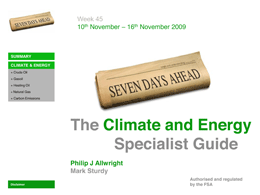 Example of The Climate and Energy Specialist Guide